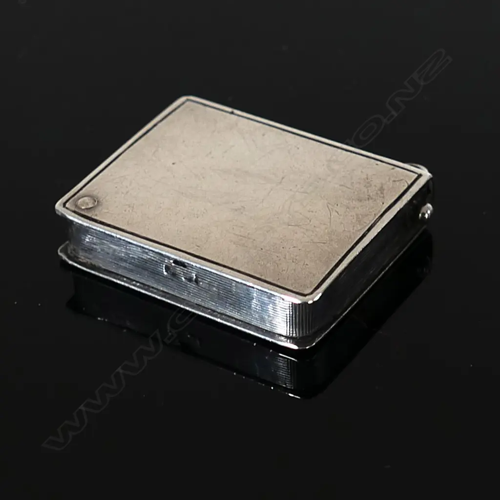 1905 Birmingham Hallmarked Single Stamp Case Image 1++