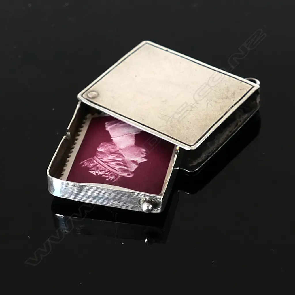 1905 Birmingham Hallmarked Single Stamp Case Image 1++