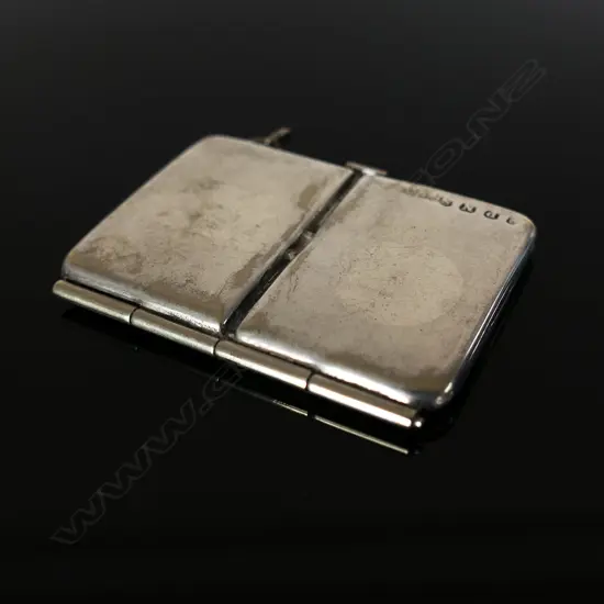 Double (two individual) Stamp Compartment Case, marked “EPNS S Co.”