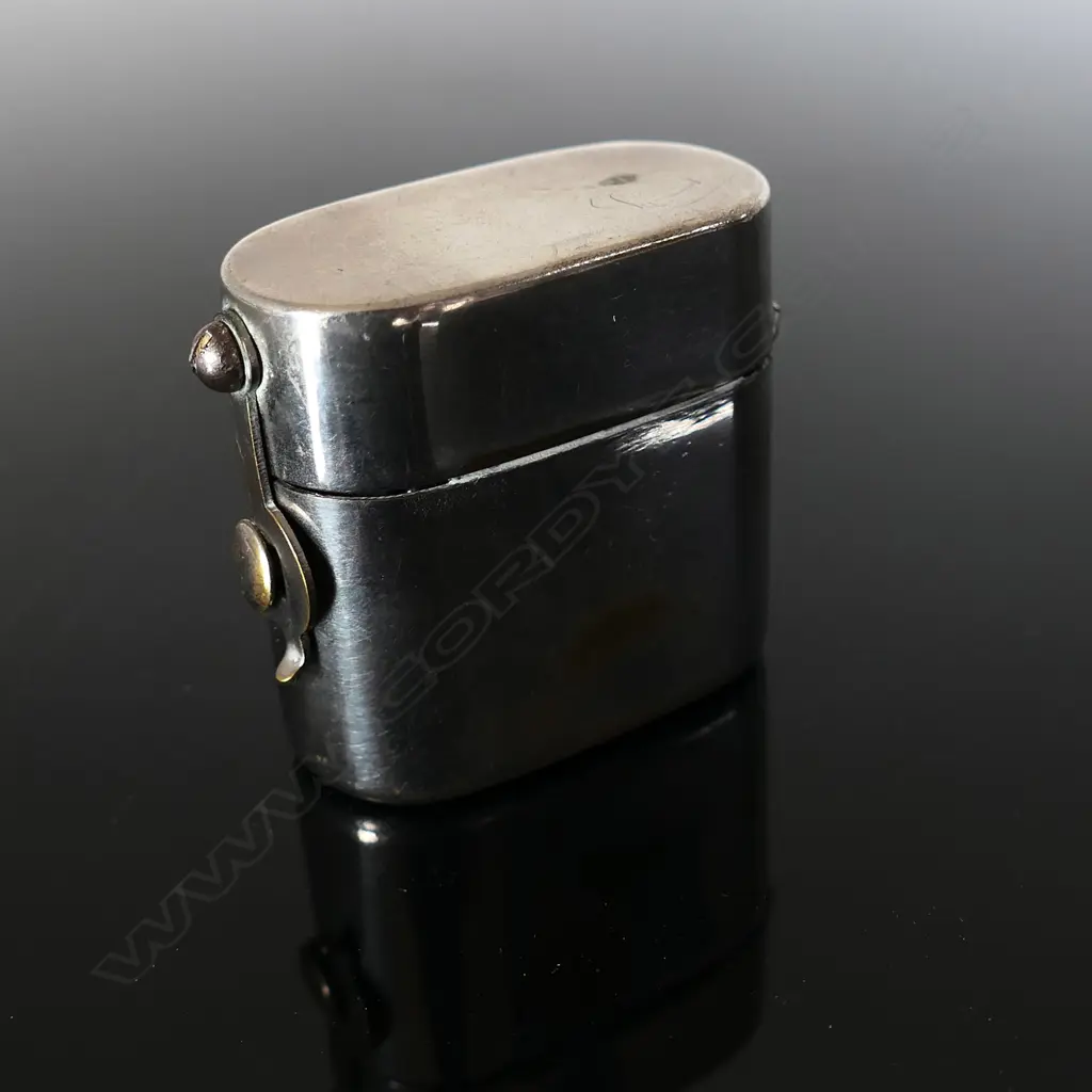 Nickel  Travelling Inkwell, Image 1++