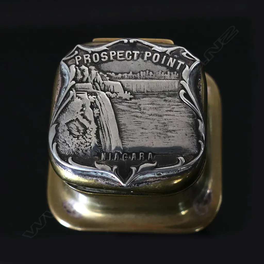 Silver Gilt Plated Single Stamp Compartment, Image 1++