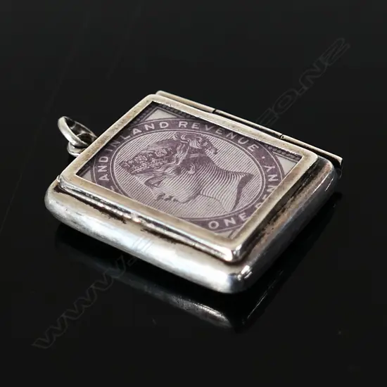 1903 Chester Hallmarked Silver ‘Envelope’ Postage Stamp Case,
