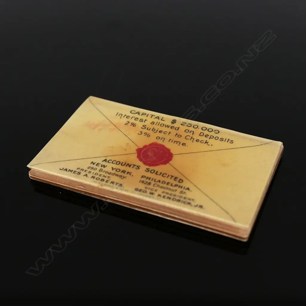 1900 Celluloid Stamp Holder, Image 1++