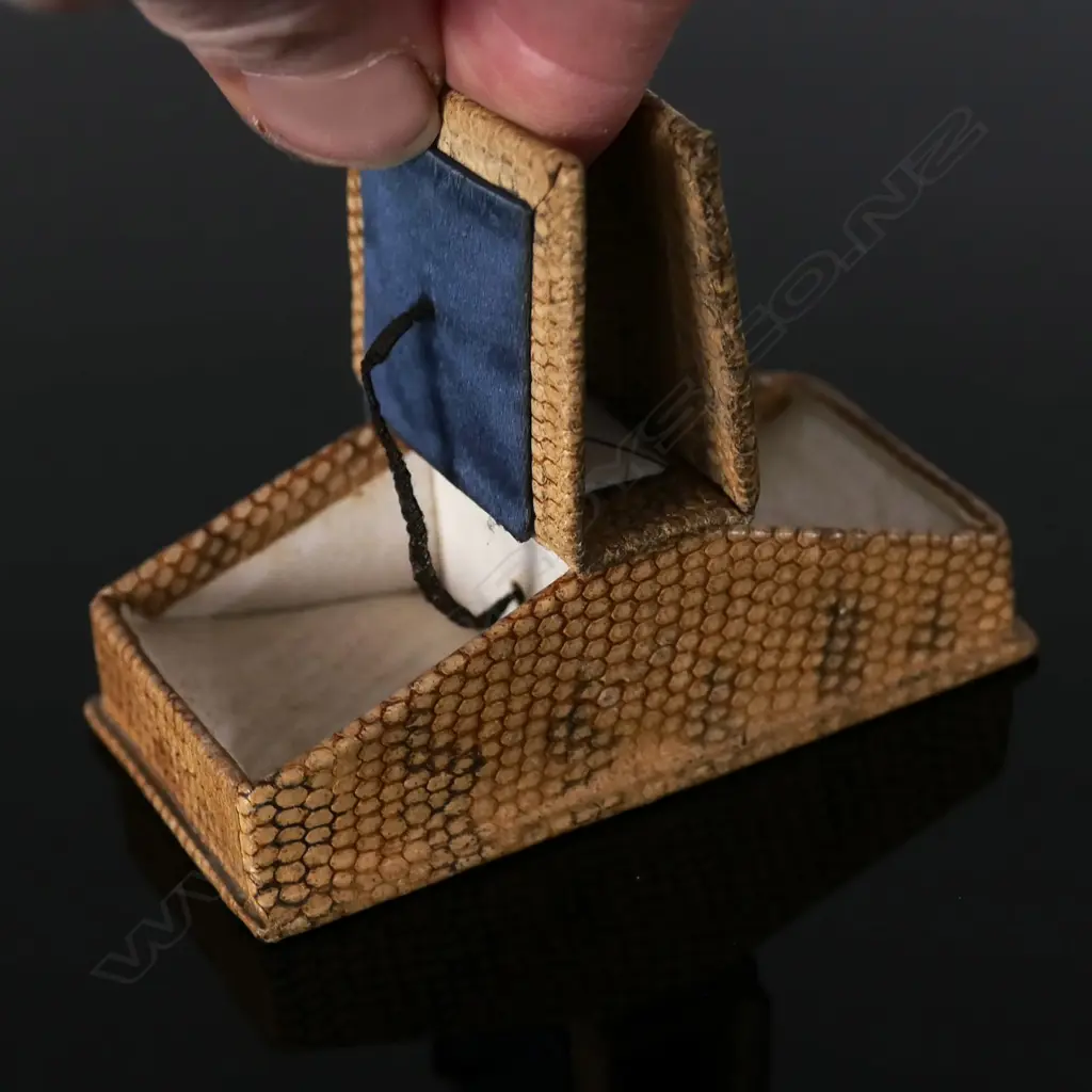 Two Compartment Postage Stamp Box, Image 1++