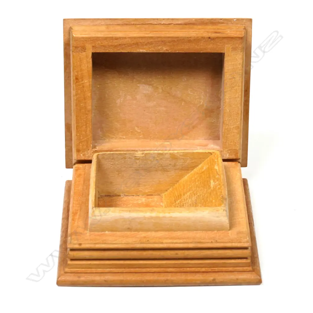 Wooden Single Stamp Box Image 1++