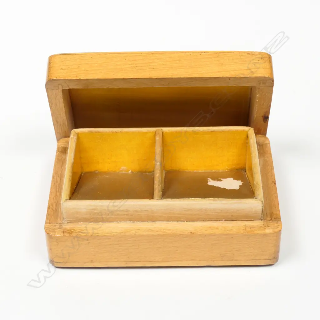 Wooden Double Stamp Box Image 1++