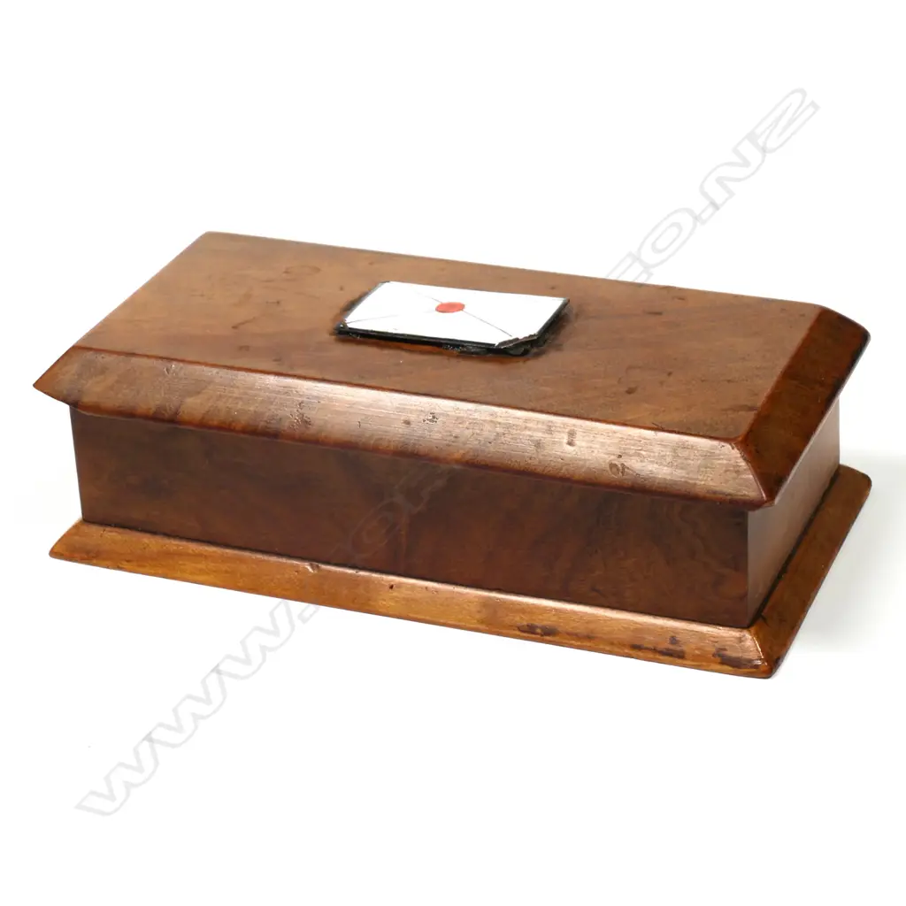 Wooden Triple Stamp Box Image 1++