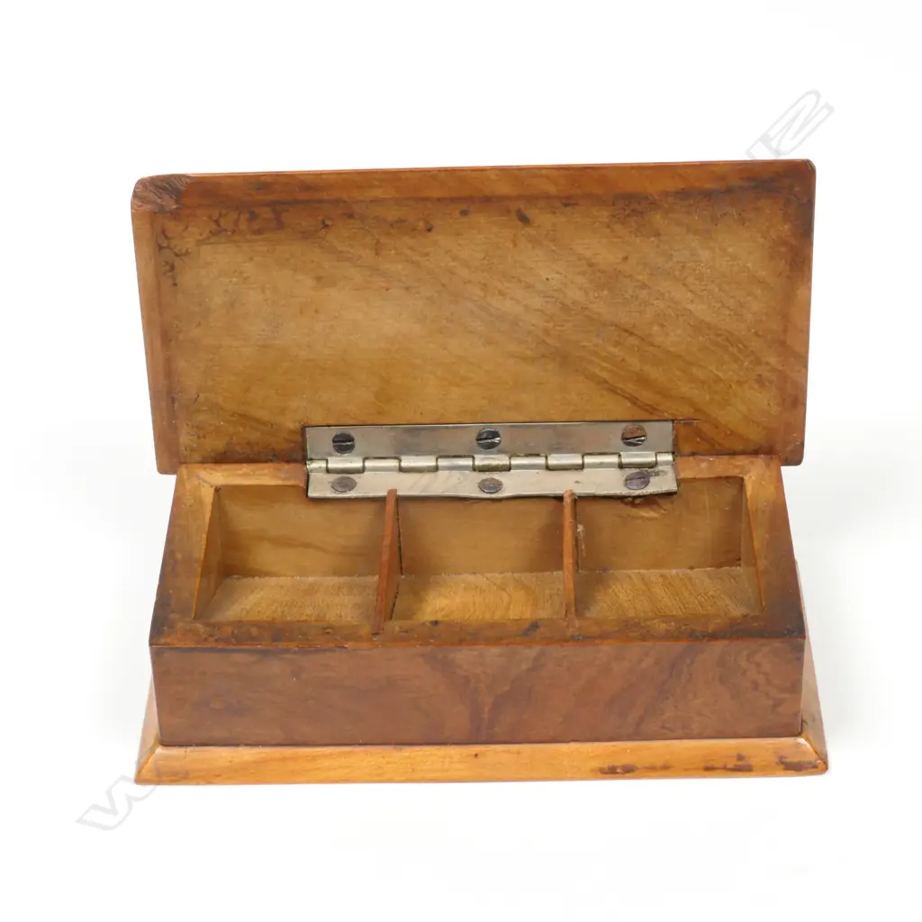 Wooden Triple Stamp Box Image 1++