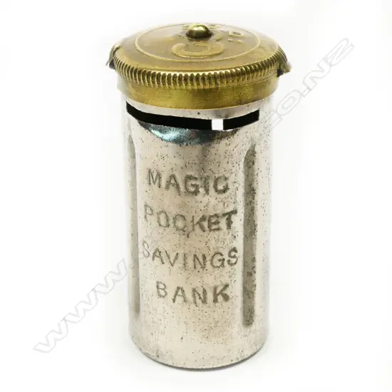 Magic Pocket Savings Bank. 40x3d