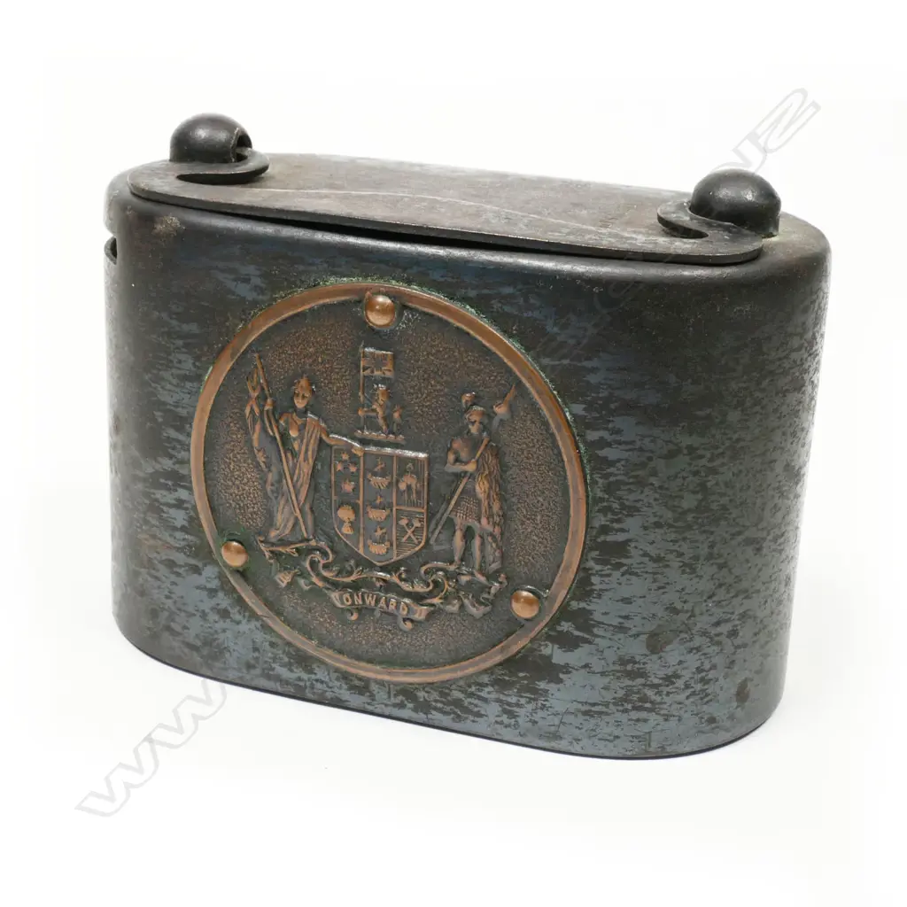 New Zealand Post Office Savings Bank Metal Money Box, Image 1++
