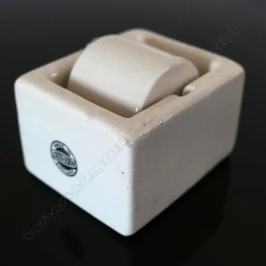 Vintage English Pottery Stamp/Letter Damper Criterion Series