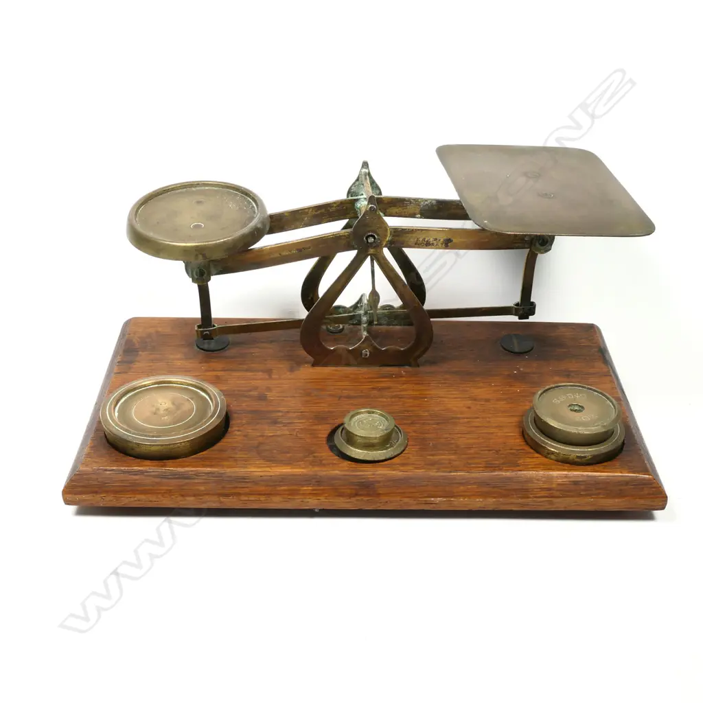 A Brass ‘Roberval Letter Scale, Image 1++