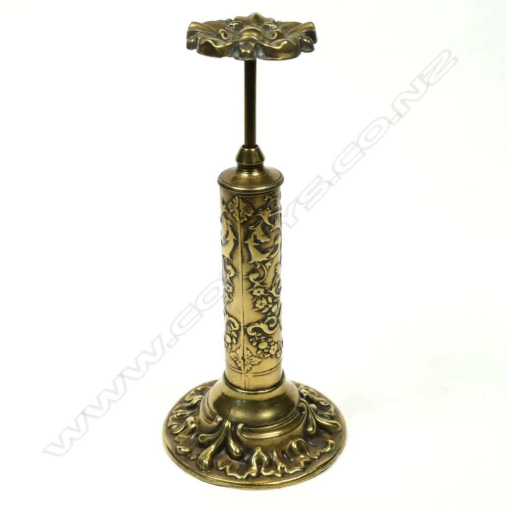 English Polished Brass “Candlestick” or “Lighthouse” Scale Image 1++