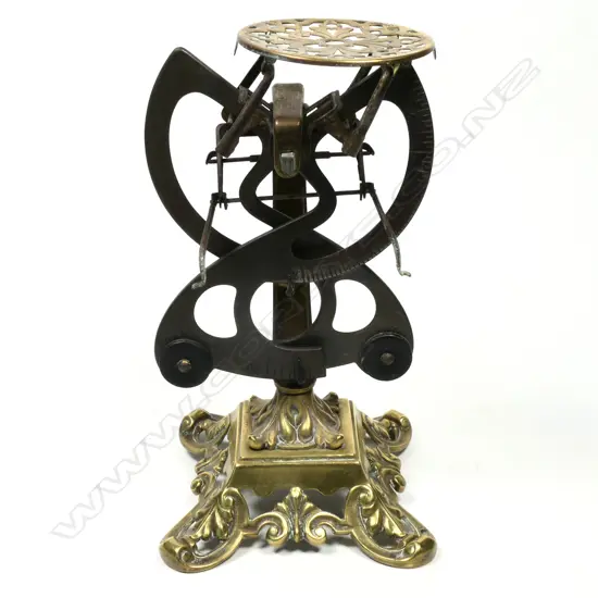 German Brass and Bronze Columbus “Bilateral” Letter scale,