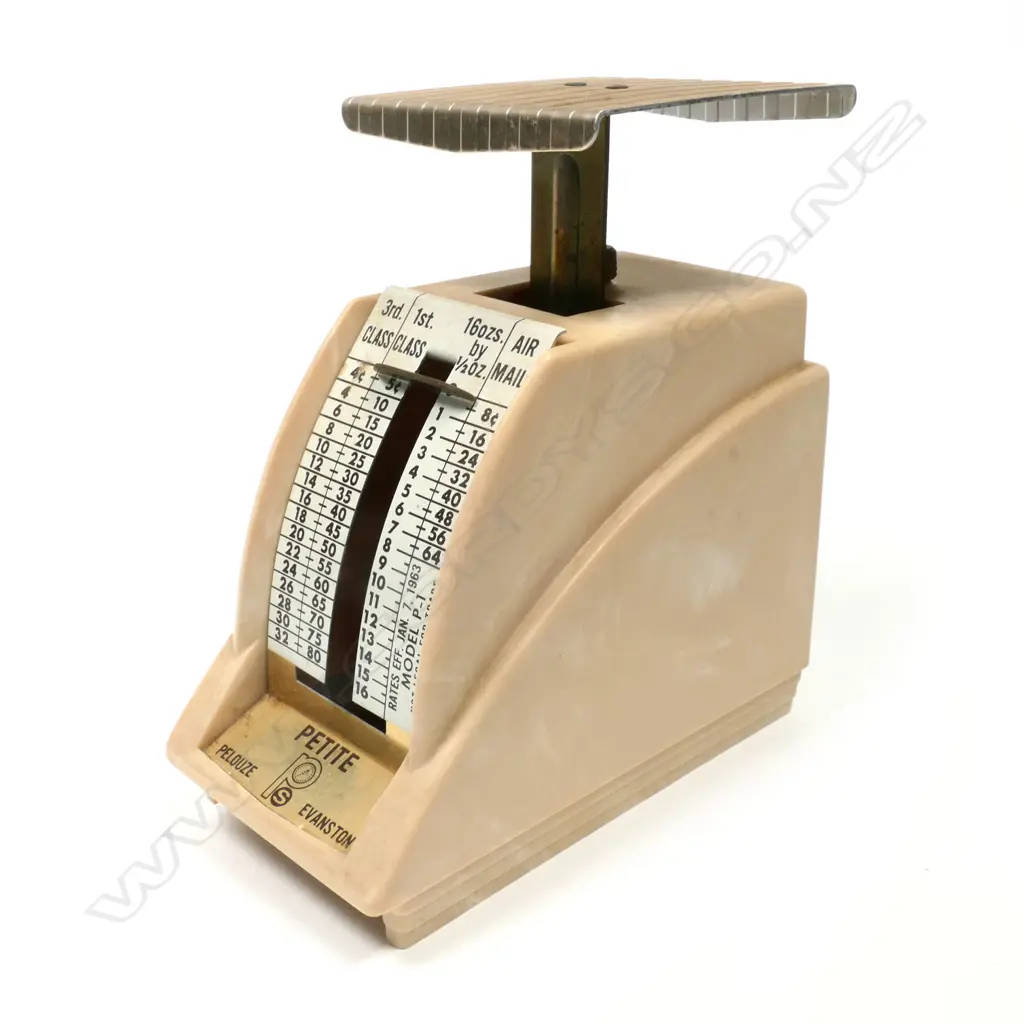 American Manufacture, Evanston “PETITE” Model P-1 Letter Scale, Image 1++