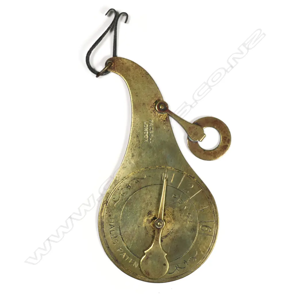 Brass Pendulum Balance often called a “Goose-neck” Image 1++
