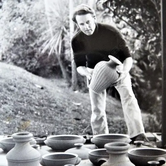 ''My first contact with pottery was in 1955 as a 19 year old student at Auckland Teachers’ College (now College of Education).