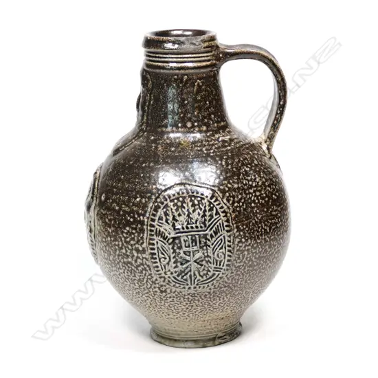 Graeme Storm salt glazed bellarmine jug