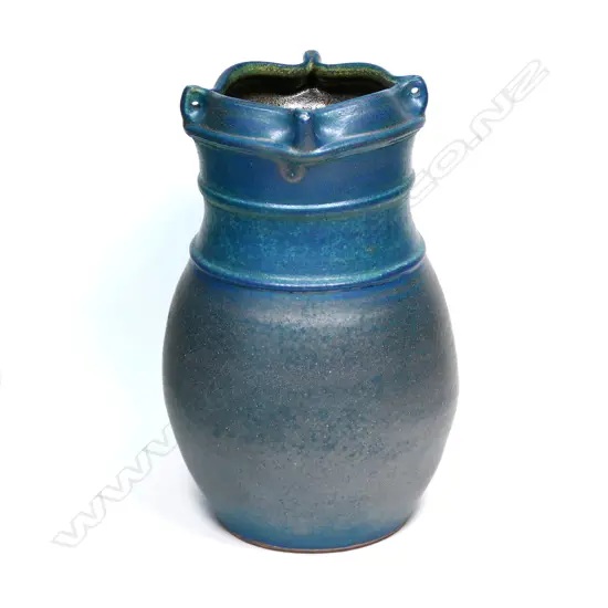 Graeme Storm stoneware baluster vase