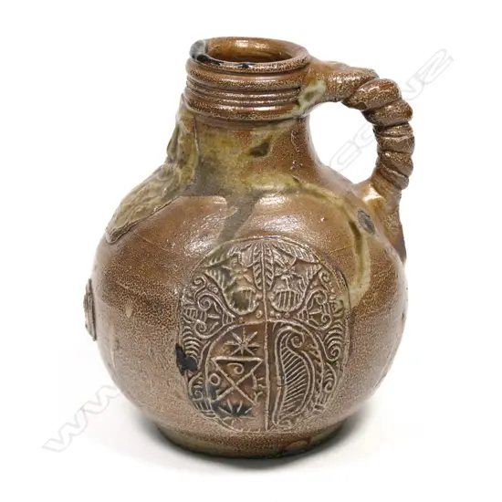 Graeme Storm small salt glazed bellarmine jug