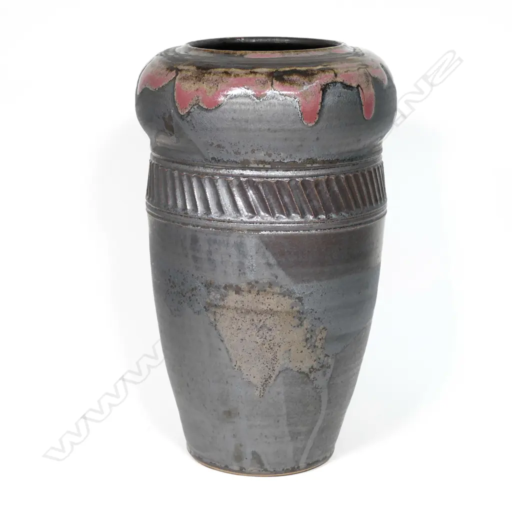 Graeme Storm stoneware large vase Image 1++