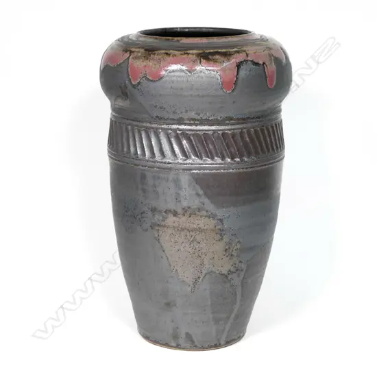 Graeme Storm stoneware large vase