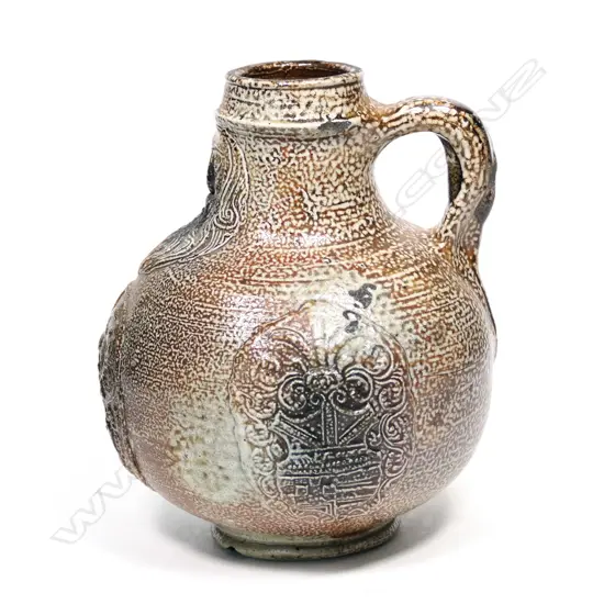 Graeme Storm salt glazed bellarmine jug