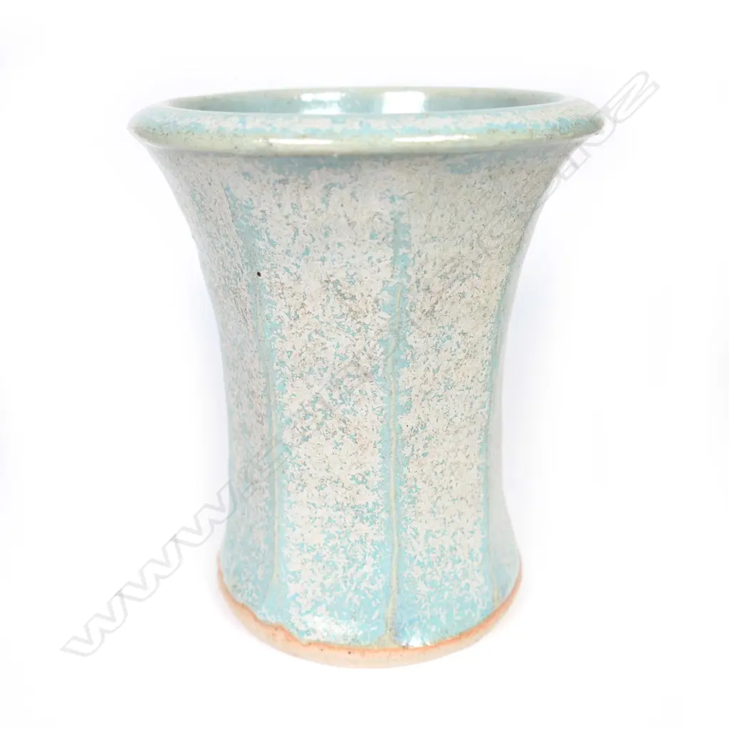Graeme Storm stoneware flared vase Image 1++