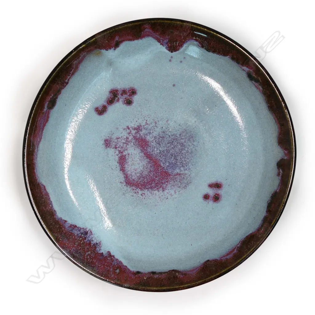 Graeme Storm stoneware large shallow bowl Image 1++