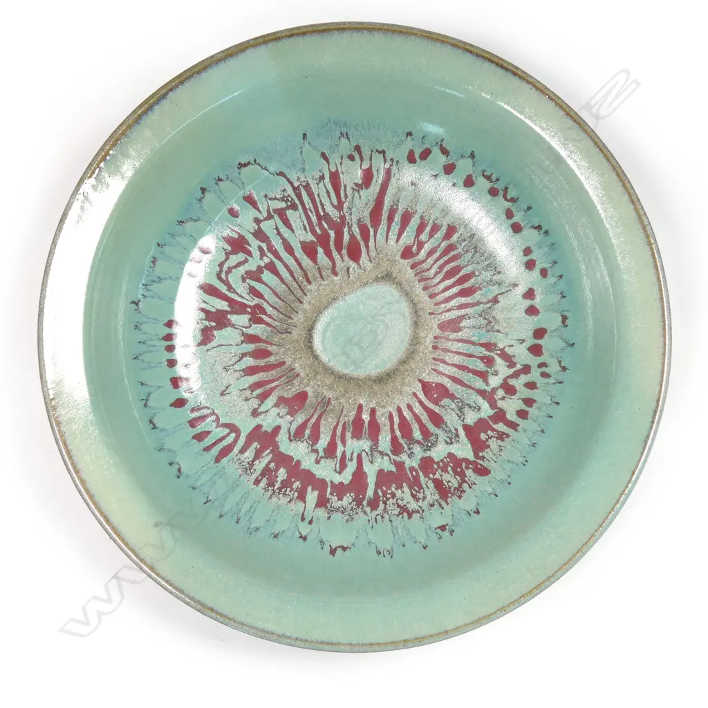 Graeme Storm stoneware large shallow bowl Image 1++