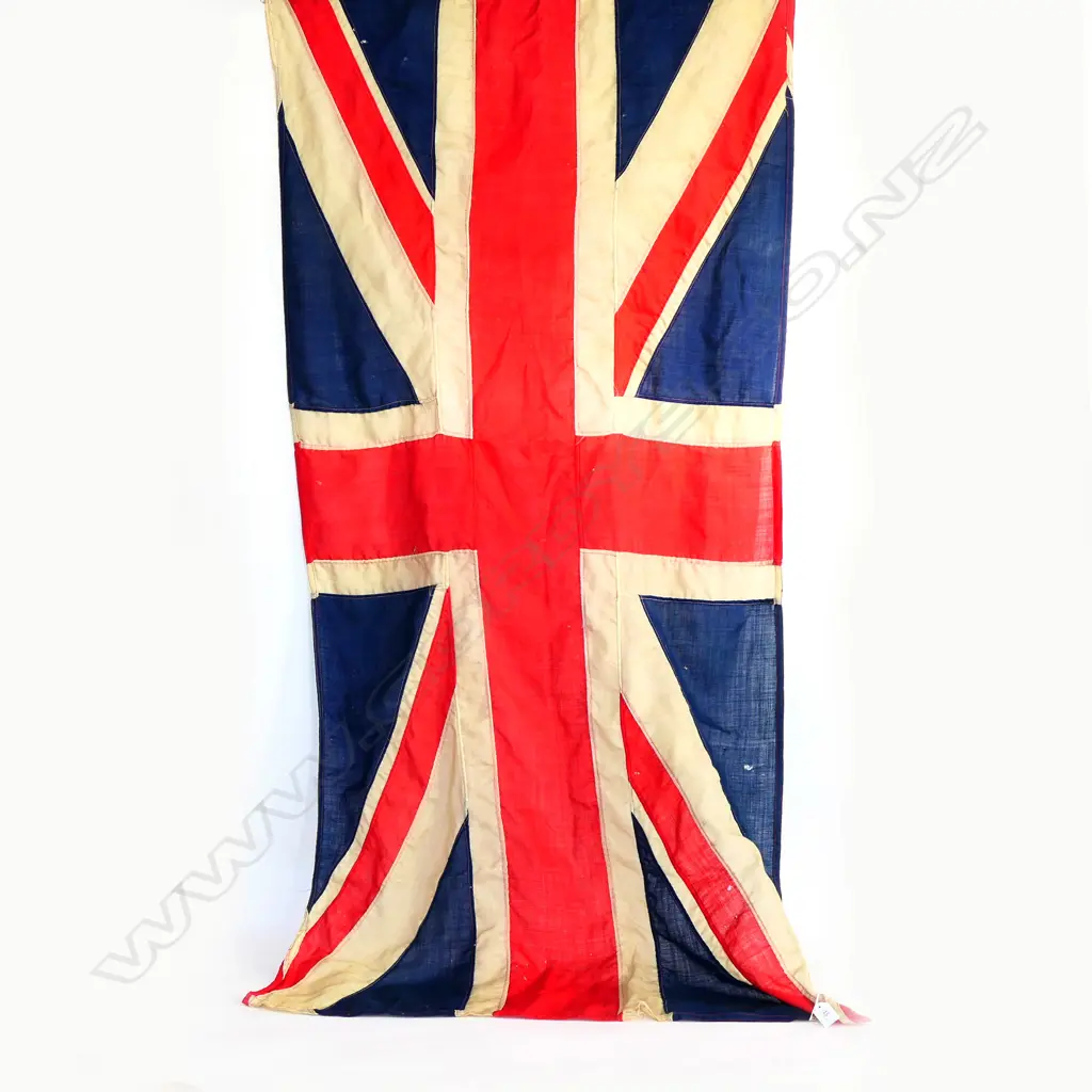 (M19)  SHIP'S FLAG 'UNION JACK' 850 x 1700mm APPROX Image 1++