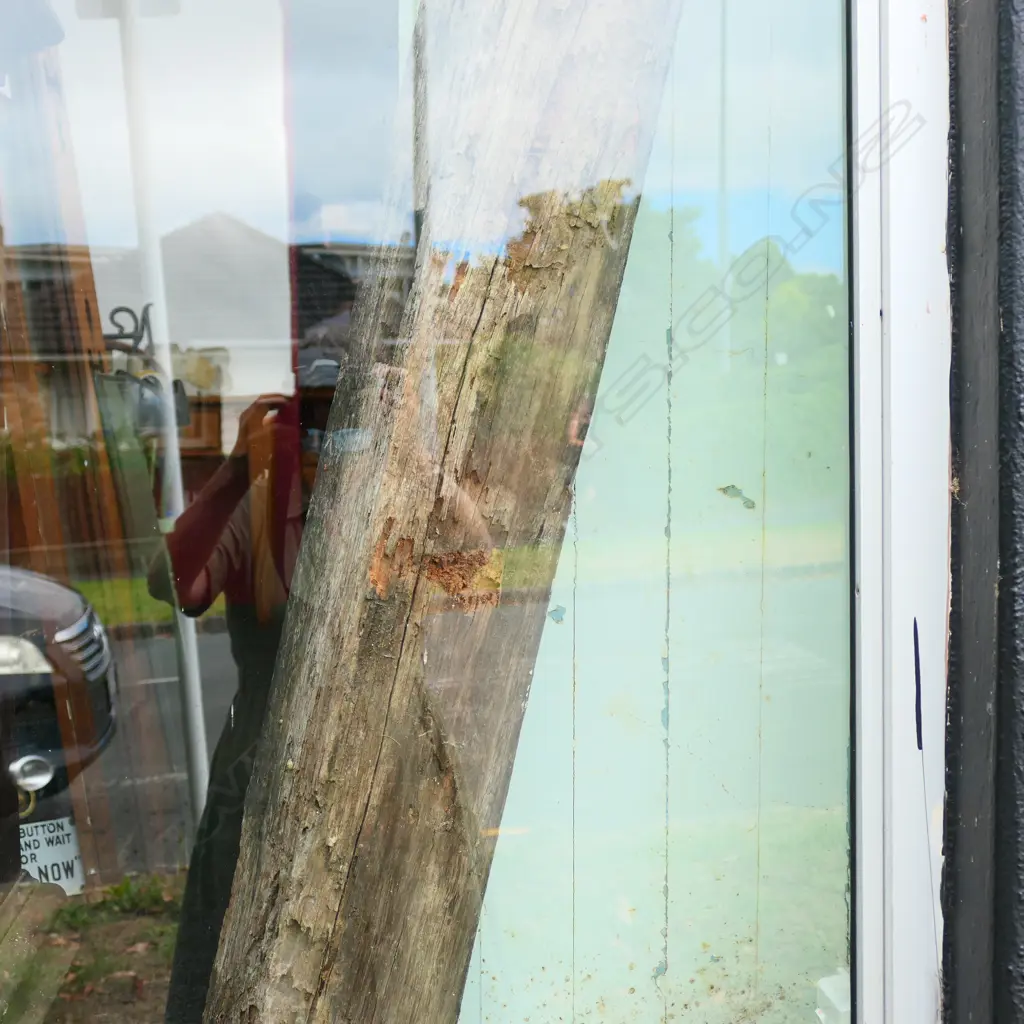 2 X FENCE POSTS TOTARA(?) EX “COOLANGATTA” 464 REMUERA RD. H1900mm Image 1++