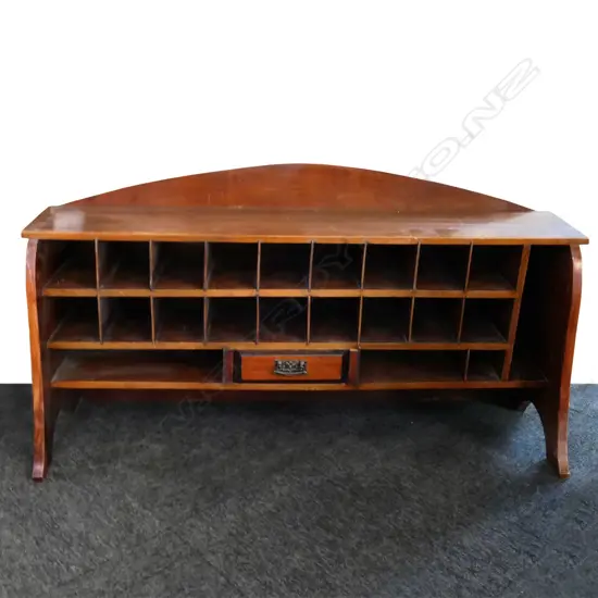 FREESTANDING DESK TOP PIGEONHOLE SHELF UNIT W.1140mm & ANOTHER