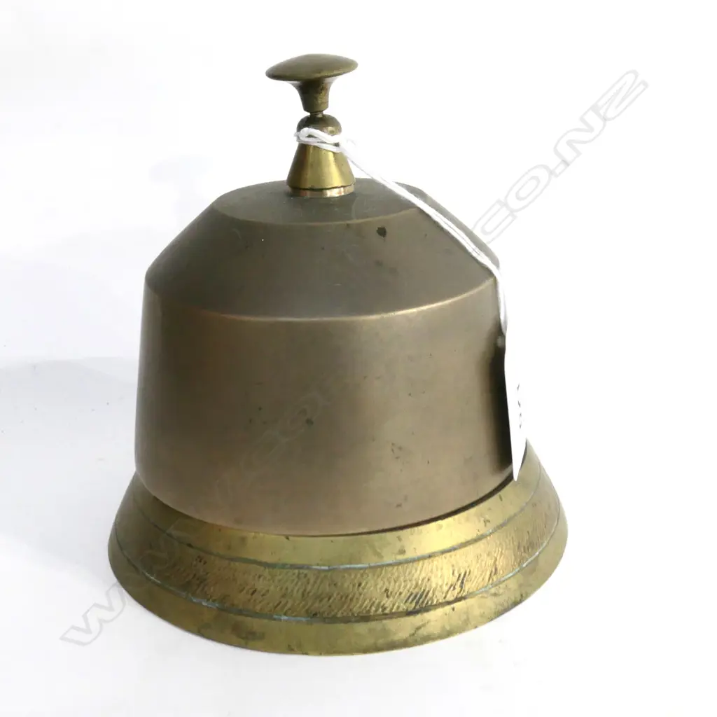 BRASS SHOP COUNTER BELL. H.130mm Image 1++