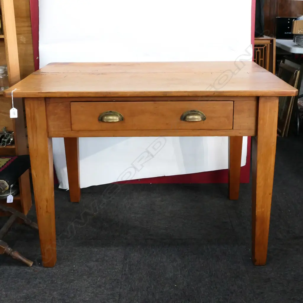 KAURI ONE DRAWER TABLE. W.1030mm Image 1++