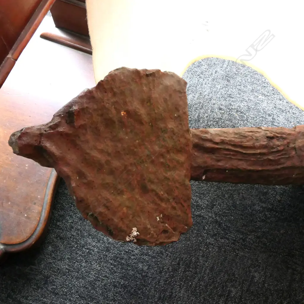 (M37) ANCHOR, ADMIRALTY PATTERN, EARLY 19thC, RECOVERED FROM WHITIANGA HARBOUR. H.1700mm Image 1++