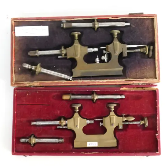 2 JACOT TOOLS, CASES DISTRESED