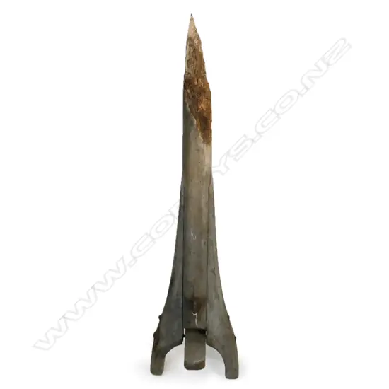 (M43) PIECE OF BOOM w GOOSENECH JOINT FROM A COASTAL SHIP. L.1800mm