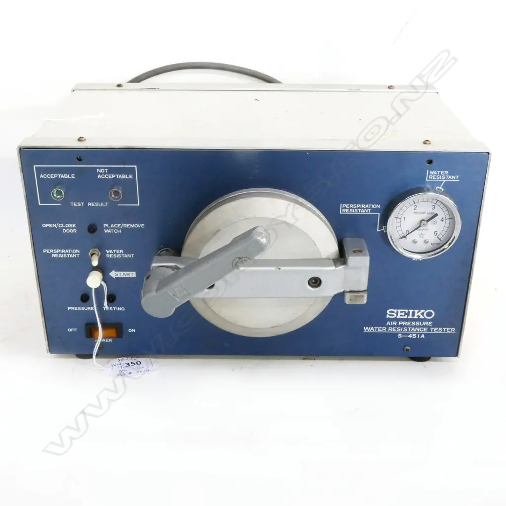 SEIKO AIR PRESSURE/WATER RESITANCE TESTER S-451A. L.320mm Image 1++