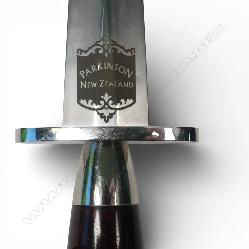 Replica Fairbairn-Sykes 2nd Pattern Commando Knife by Peter Parkinson NZ with snakewood handle, Image 1++