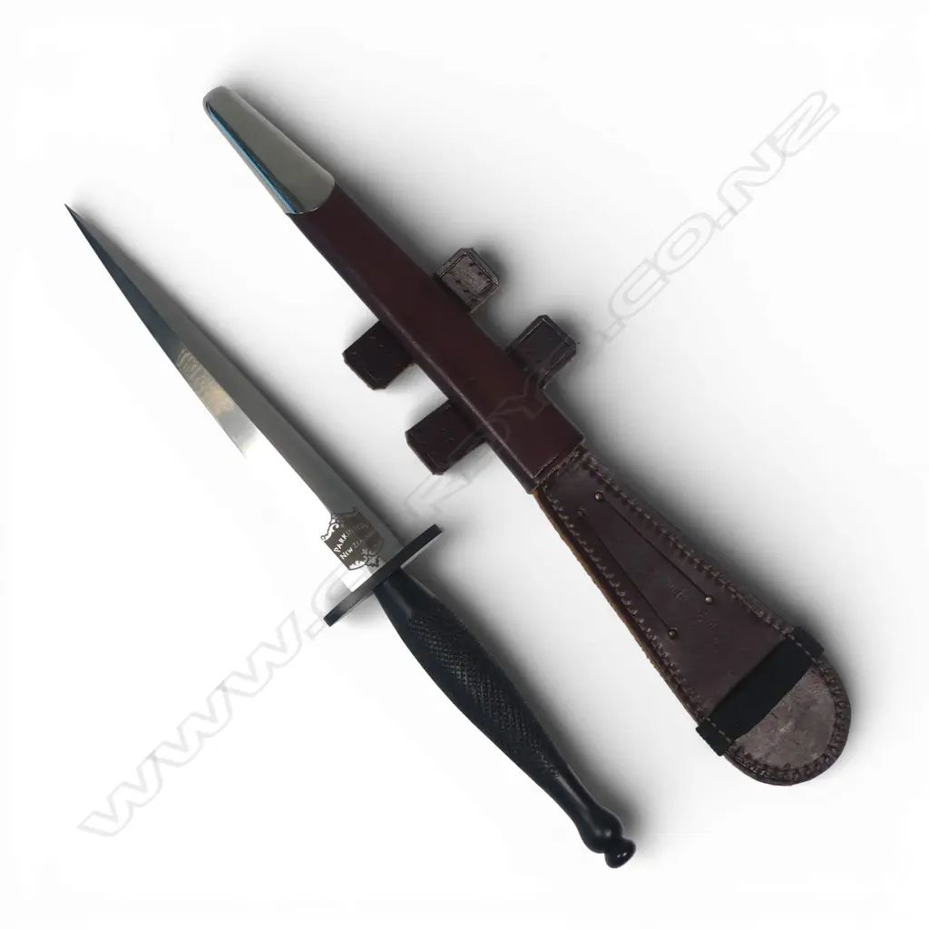 Replica Fairbairn-Sykes 2nd Pattern Commando Knife by Peter Parkinson NZ, Image 1++