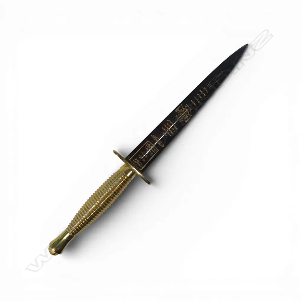 Commemorative Fairbairn-Sykes 3rd Pattern Commando Knife by J. Nowill & Sons Sheffield England, Image 1++