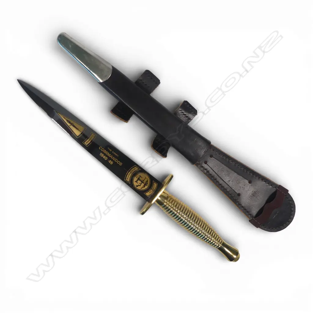 Commemorative Fairbairn-Sykes 3rd Pattern Commando Knife by J. Nowill & Sons Sheffield England, Image 1++