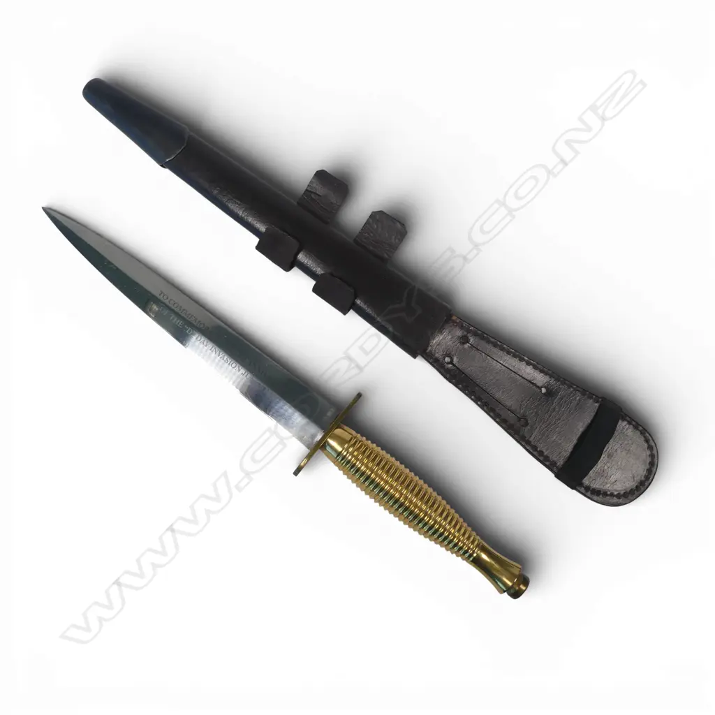 Commemorative Fairbairn-Sykes 3rd Pattern Commando Knife by R. (Reg) Cooper Sheffield England circa 1994, Image 1++