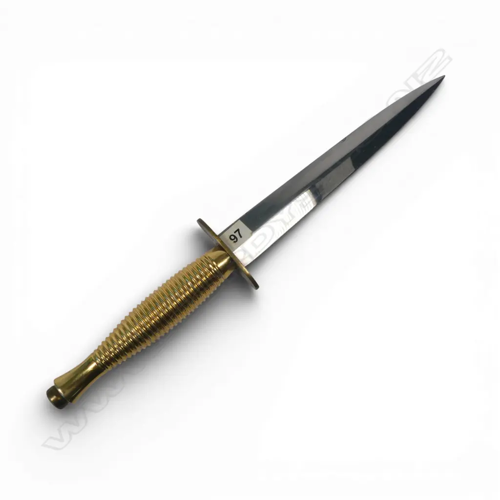 Commemorative Fairbairn-Sykes 3rd Pattern Commando Knife by R. (Reg) Cooper Sheffield England circa 1994, Image 1++