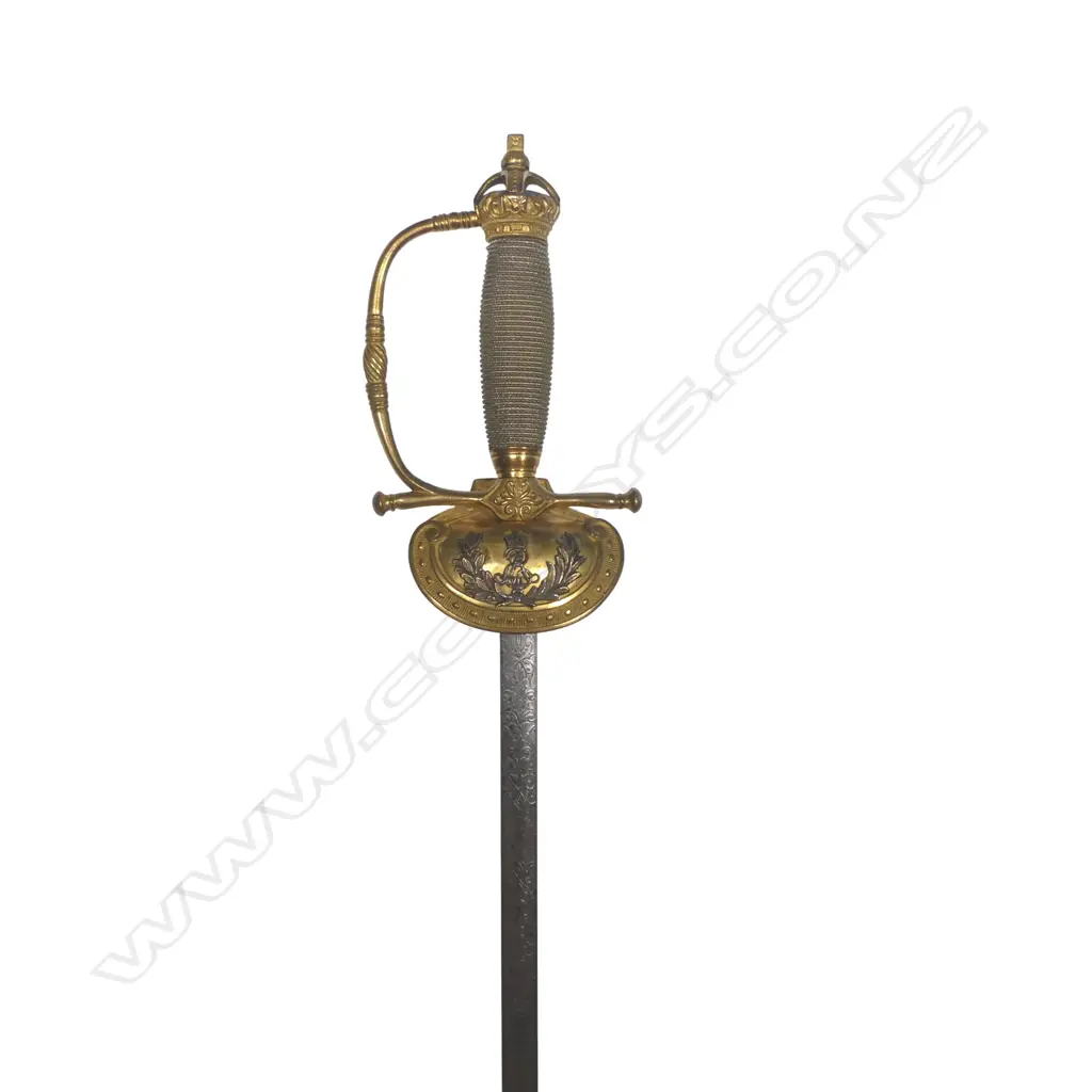Edwardian Period British Diplomatic Corps Court Sword 1890 Pattern retailed by Sibley & Linney, Albemarle St. London, Image 1++