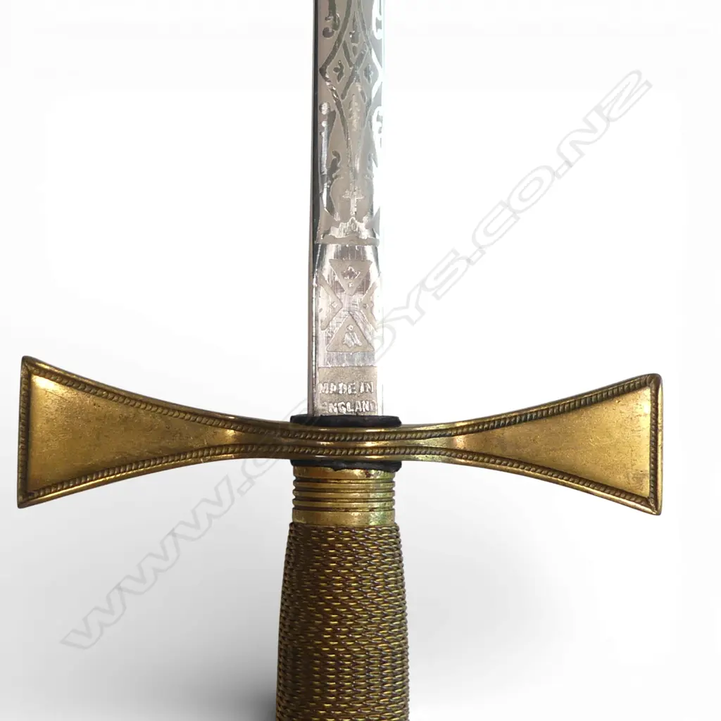 Masonic Fraternal Sword made by Wilkinson Pall Mall London, Image 1++