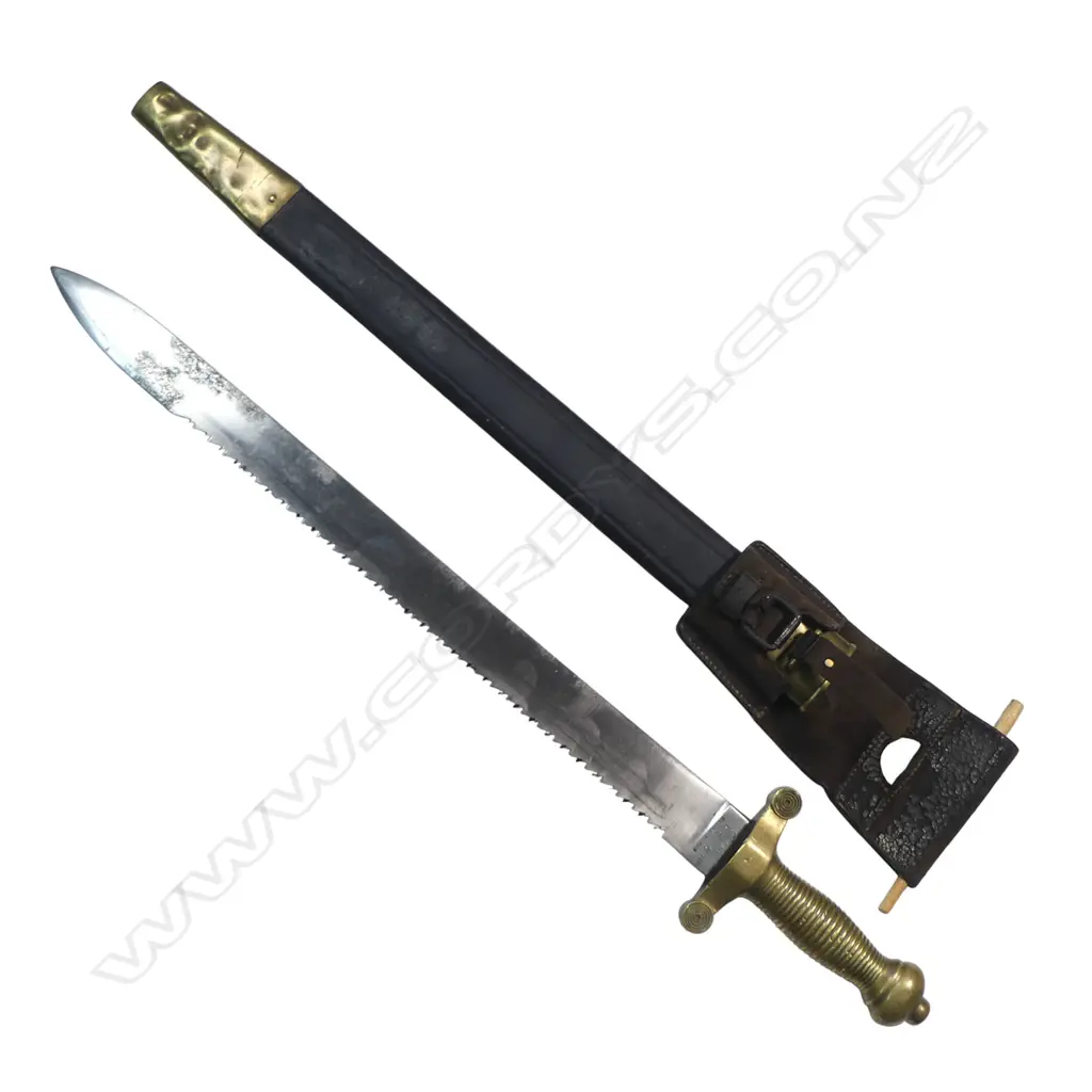 Model 1842 Swiss Pioneer's saw-back short sword (gladius) by B. S & J. Neuhansen, Image 1++