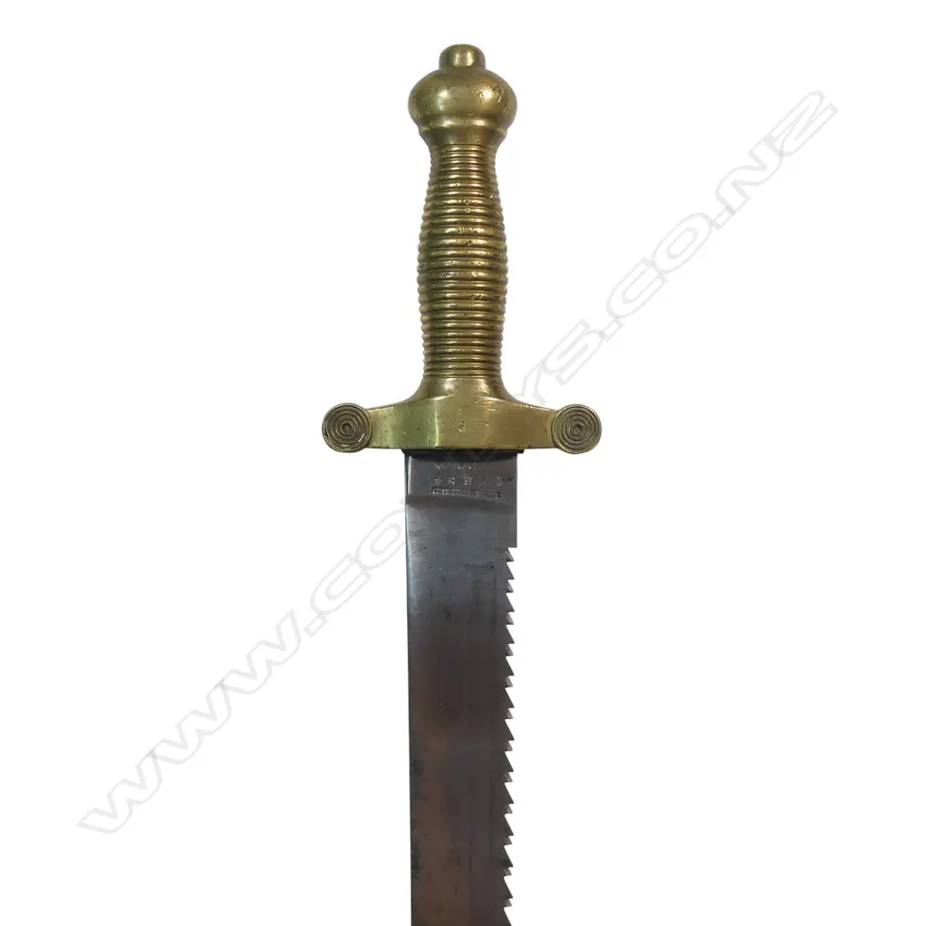 Model 1842 Swiss Pioneer's saw-back short sword (gladius) by B. S & J. Neuhansen, Image 1++