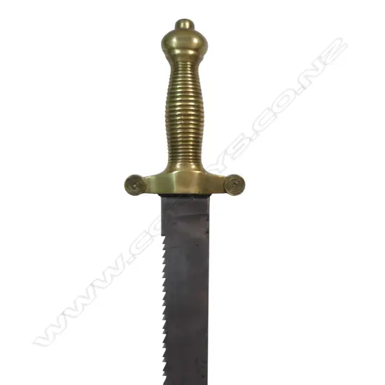 Model 1842 Swiss Pioneer's saw-back short sword (gladius) by B. S & J. Neuhansen,